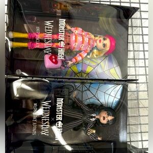 Wendnesday and Enid monster high doll brand new never used safe environment